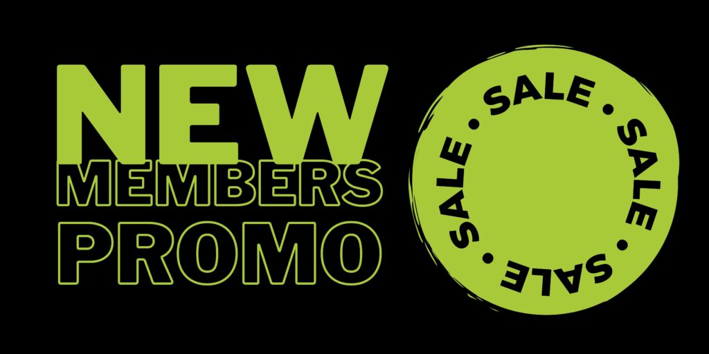 Membership promos for new members