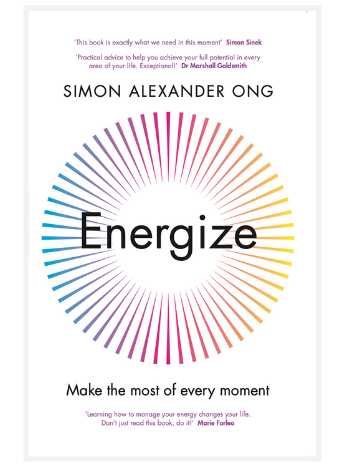 Energize by Simon Alexander Ong book cover