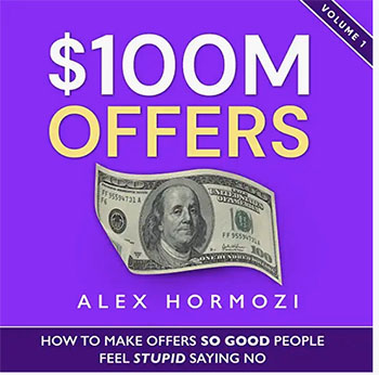$100M Offers by Alex Hormozi book cover