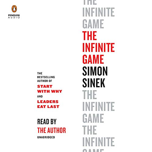 The Infinite Game by Simon Sinek book cover